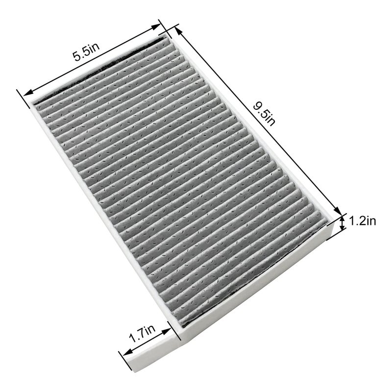 JOJOMARK Cabin Air Filter fits for Tesla Model 3/Y with Activated Carbon Fit for 2016-2024 Model 3/2020 2021 2022 2023 2024 Model Y - Image 3